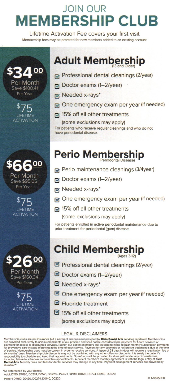 KleinKare Brochure Page 2